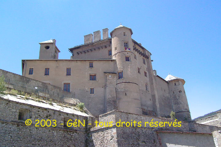 Vue des douves