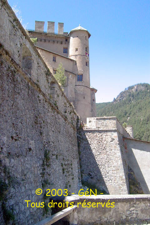 Vue des coursives