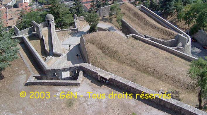 Les remparts Sud