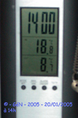 Température à 14 h