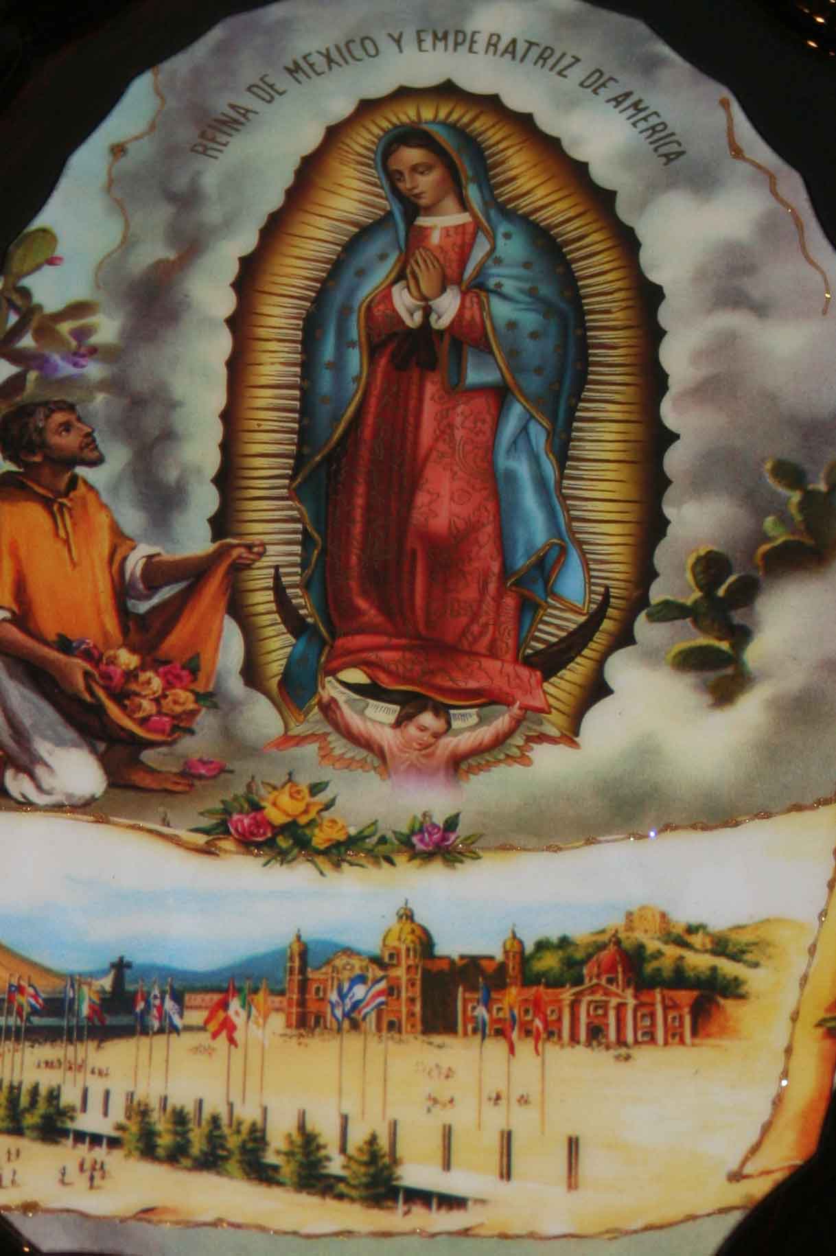 St Nicolas distribuant aux bons enfants