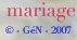 dicton mariage