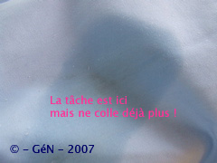 La résine de pin ne colle plus
