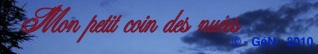 Mon petit coin des nuées
