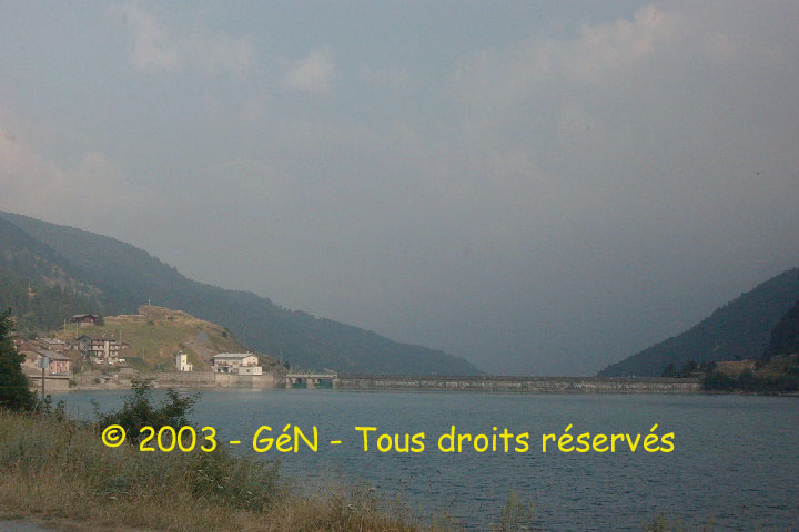 Retenue d'eau italienne