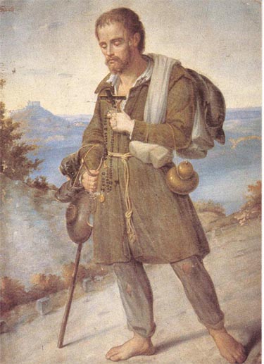 St Benoit-Joseph Labre - Pèlerin, mendiant (1748-1783)