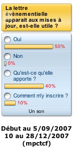 Voici comment vous y prendre pour recevoir la lettre événementielle du site !